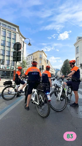 Nieuwe fietsen voor de fietsbrigade